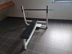 Flat bench new condition, Sport en Fitness, Ophalen of Verzenden, Zo goed als nieuw