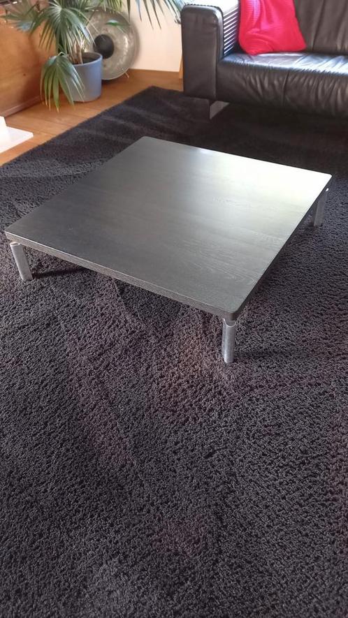 Leolux Florina salontafel 100 x 100 cm, Huis en Inrichting, Tafels | Salontafels, Gebruikt, Minder dan 50 cm, 50 tot 100 cm, 50 tot 100 cm