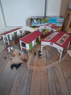 Schleich paarden stal hond kat konijn, Ophalen of Verzenden, Zo goed als nieuw, Paard, Beeldje of Figuurtje