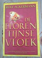 Boek Thriller De Florentijnse Vloek - Rolf Ackermann, Boeken, Thrillers, Ophalen of Verzenden, Zo goed als nieuw, Nederland