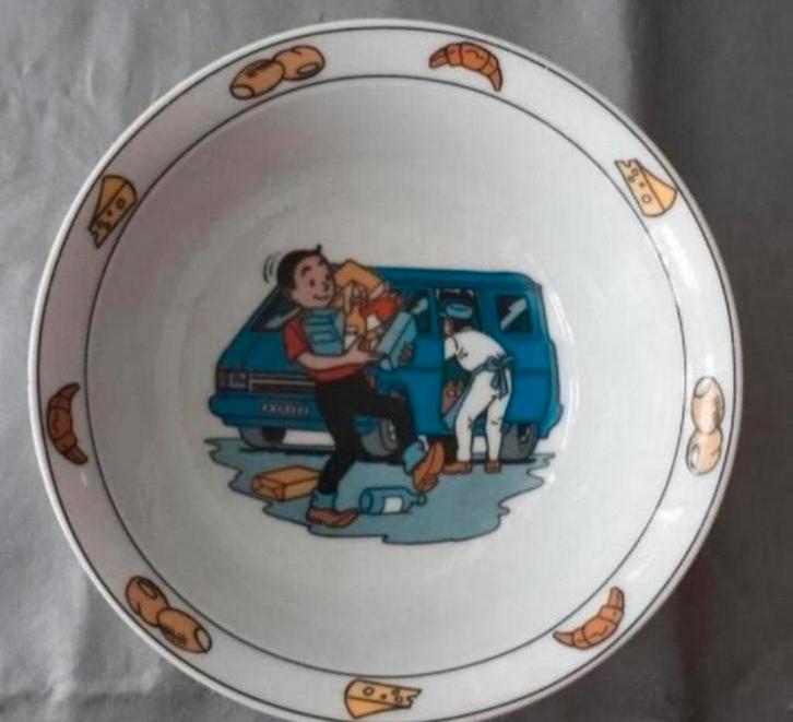 Schaaltje Porselein Suske en Wiske, Huis en Inrichting, Keuken | Servies, Zo goed als nieuw, Schaal of Schalen, Overige stijlen