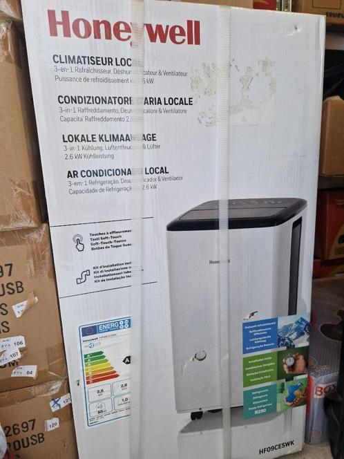 Honeywell HF09CES - Mobiele airco - Nieuw in verpakking!, Witgoed en Apparatuur, Airco's, Nieuw, Mobiele airco, Minder dan 60 m³