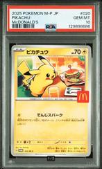 PIKACHU MAC DONALD PSA 10, Hobby en Vrije tijd, Ophalen of Verzenden, Zo goed als nieuw