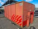 Dichte Container met Oprijklep - Ex Brandweer haakarm&kabel, Ophalen