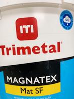 Trimetal Magnatex Mat SF muurverf RAL9001 10liter, Doe-het-zelf en Verbouw, Verf, Beits en Lak, Verf, Wit, Zo goed als nieuw, 10 tot 15 liter