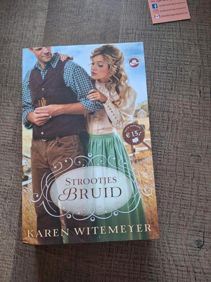 Strootjesbruid door Karen Witemeyer, Boeken, Romans, Gelezen, Ophalen of Verzenden
