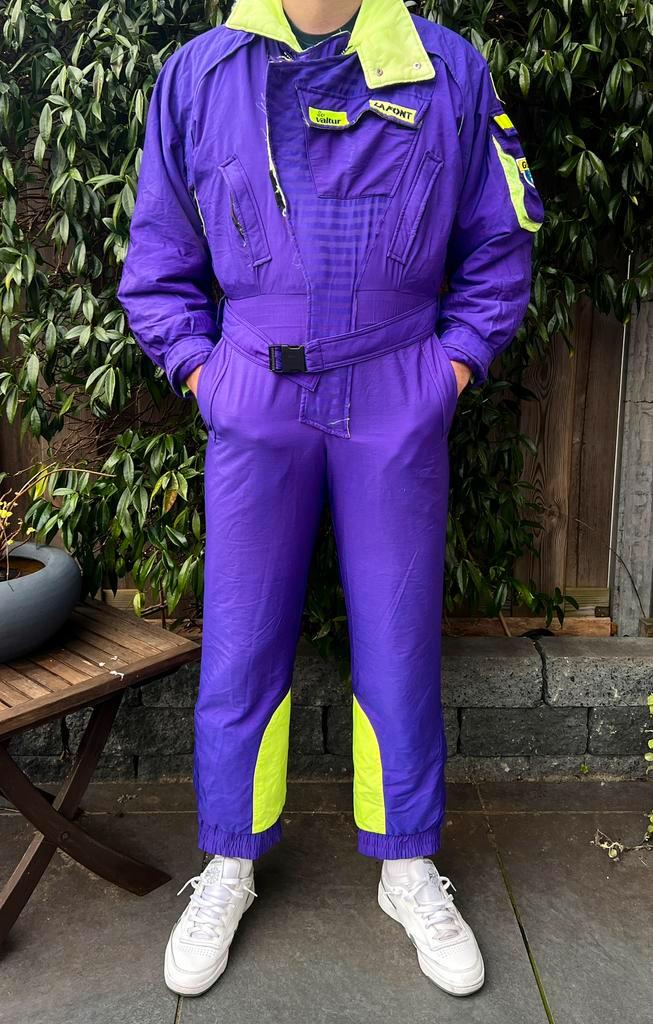 Vintage Retro Skipak S, Kleding | Heren, Wintersportkleding, Gedragen, Pak, Maat 46 (S) of kleiner, Ophalen of Verzenden