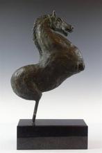 Groot bronzen torso van een paard 57 cm, Antiek en Kunst, Kunst | Beelden en Houtsnijwerken, Ophalen