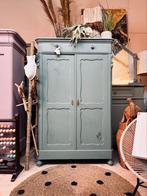 Biedermeier meidenkast linnenkast buffetkast servieskast, Ophalen, 50 tot 75 cm, 200 cm of meer