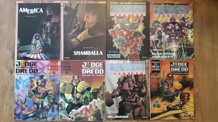 Stapeltje losse titels (SF en andere soorten) 100+ nummers!, Boeken, Stripboeken, Meerdere stripboeken, Ophalen of Verzenden