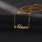 Persoonlijke Naamketting – Gratis Verzending | Uniek & Perfe, Verzenden, Nieuw, Goud, Goud