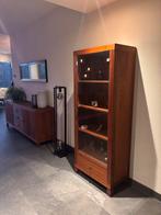 Dressoir en vitrine kast, Huis en Inrichting, Kasten | Dressoirs, Ophalen, Gebruikt, 25 tot 50 cm