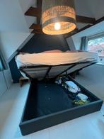 Tweepersoonsbed met opbergruimte (180x200), Ophalen, Gebruikt, Tweepersoons, 180 cm