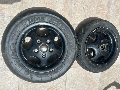 Piaggio zip sp velgen set H2O onderdelen 2t, Motoren, Tuning en Styling, Ophalen of Verzenden