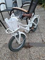 Wit kinderfietsje 14 inch, Fietsen en Brommers, Fietsen | Meisjes, Ophalen, Gebruikt, 14 inch of minder