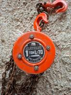 Takel voor 1 ton, ideaal voor bomen of motor te heffen, Ophalen, Nieuw, Handmatig