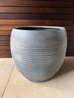 Mica Decorations (binnen) bloempot grijs, Tuin en Terras, Bloempotten, Ophalen, 40 cm of meer, Binnen, Zo goed als nieuw
