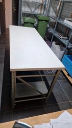 Werktafel met aluminium onderstel -  Zeer stevig!, Ophalen