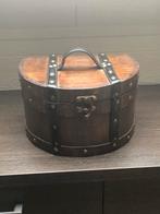 Houten Koffertje - Decoratie voor in Huis, Ophalen, Gebruikt, Overige houtsoorten, Minder dan 50 cm