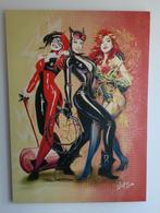 Gotham sirens schilderij, Antiek en Kunst, Ophalen