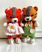 Gehaakte Babytijgers Sophie en Thomas, Ophalen of Verzenden, Nieuw, Haken, Overige typen