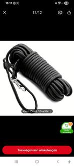 Training hondenriem lang 15 meter NIEUW, Ophalen, Nieuw, Hondenriem