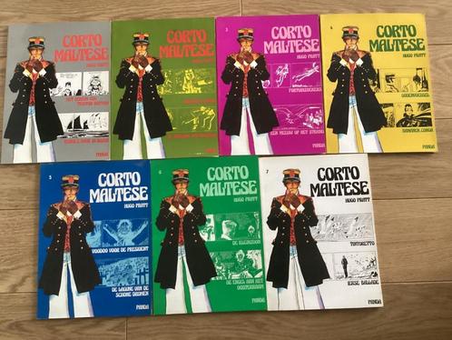 Corto Maltese (Panda) 1 t/m 7 complete set softcover, Boeken, Stripboeken, Gelezen, Complete serie of reeks, Ophalen of Verzenden