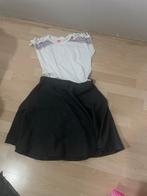 Rokje grijs S wijde korte rok, Kleding | Dames, Rokken, Ophalen of Verzenden, Zo goed als nieuw, Grijs, Boven de knie