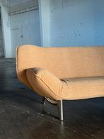 Leolux Tango | Caramel (NIEUWSTAAT), Metaal, Tweepersoons, 75 tot 100 cm, Ophalen of Verzenden