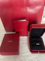 Cartier Love Ring - Gouden Ring met Diamant, Ophalen of Verzenden, Zo goed als nieuw, 17 tot 18, Met edelsteen