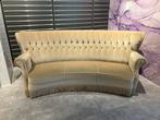 Antieke Gouden Sofa met Franje, Antiek en Kunst, Antiek | Meubels | Stoelen en Banken, Ophalen of Verzenden