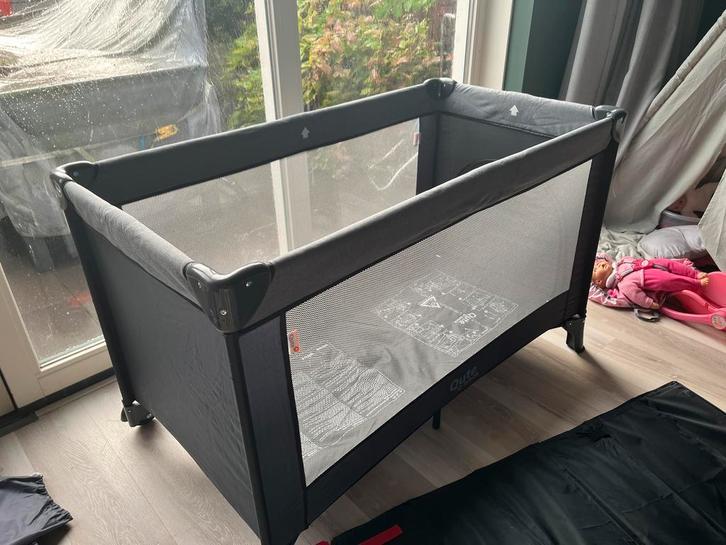 Campingbedje Qute Q-break, Kinderen en Baby's, Babywiegjes en Ledikanten, Gebruikt, Reisbedje, Ophalen of Verzenden