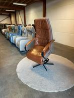 Relaxfauteuil , relax fauteuil sta op stoel cognac leer, Huis en Inrichting, Fauteuils, Mariansoliak8@gmail.com, 75 tot 100 cm