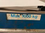 2 stuks hymo hefbruggen capaciteit 1000 kg, Ophalen of Verzenden
