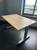 Verstelbaar zit-sta bureau / tafel 120x80xH65-115 cm, 4 st, Huis en Inrichting, In hoogte verstelbaar, Gebruikt, Bureau, Verzenden