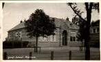 Marrum - Fotokaart - School, Verzamelen, Ansichtkaarten | Nederland, Ophalen of Verzenden, 1920 tot 1940, Gelopen, Friesland