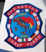 Operation Sharp Guard Embleem, Ophalen of Verzenden, Overige soorten, Embleem of Badge