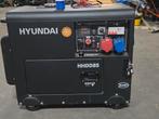 Hyundai HHDD85 aggregraat, Doe-het-zelf en Verbouw, Aggregaten, Ophalen, Dieselolie, Geluidgedempt, Zo goed als nieuw