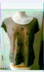 Superstar bruin blouse, Bruin, Maat 46/48 (XL) of groter, Ophalen of Verzenden, Zo goed als nieuw