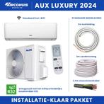 A++ AUX SPLIT UNIT AIRCO 3.5KW 12000btu 120m3 TOTAAL PAKKKET, Witgoed en Apparatuur, Airco's, Nieuw, Afstandsbediening, 100 m³ of groter