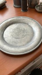 Tinnen bord, Antiek en Kunst, Ophalen