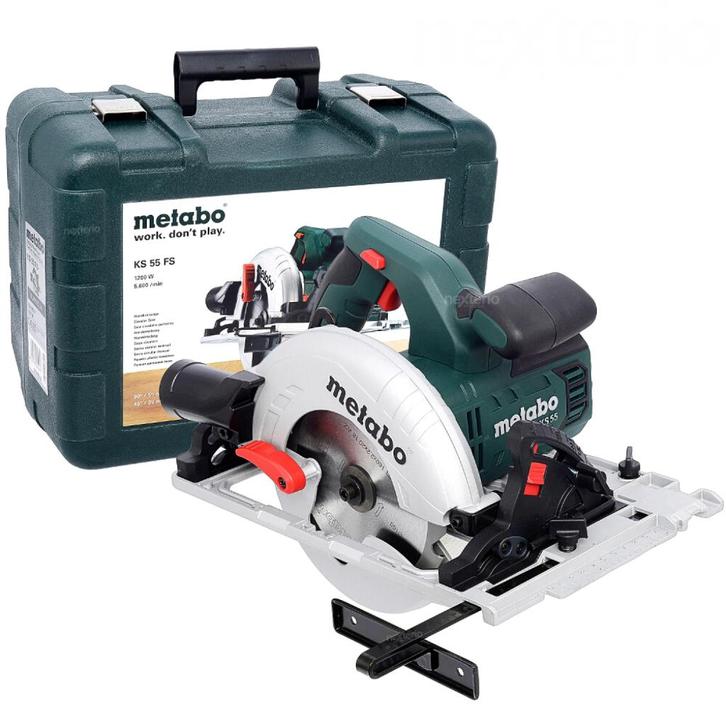 Metabo KS 55 FS, Doe-het-zelf en Verbouw, Gereedschap | Zaagmachines, Nieuw, Afkortzaag, 1200 watt of meer, 30 tot 70 mm, Ophalen of Verzenden
