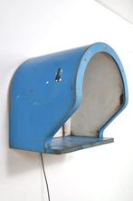 Vintage telefooncel uit Frankrijk met verlichting telefoon, Gebruikt, Ophalen of Verzenden