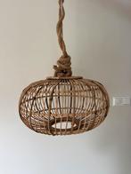 Rotan hanglamp - Natuurlijke sfeer!, Huis en Inrichting, Ophalen of Verzenden, Zo goed als nieuw, Hout, 50 tot 75 cm