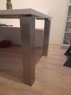 Stevige RVS tafelpoten, Huis en Inrichting, Tafelonderdelen, Ophalen, Tafelpoot, Gebruikt, 50 tot 100 cm