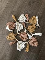 Macramé versiering/vlaggetjes, Ophalen of Verzenden, Nieuw