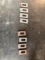 Aanlasplaatjes aanlaslip 50x25mm met sleufgat, per 50 stuks, Ophalen of Verzenden, Nieuw, IJzer