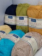 Katoen Harlekin Bomull - Diverse Kleuren, Ophalen of Verzenden, Nieuw, Breien of Haken, Wol of Garen