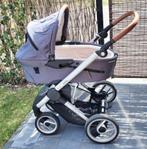 Kinderwagen Mutsy Evo Urban Nomad grijs met leerlook, Kinderen en Baby's, Kinderwagens en Combinaties, Ophalen, Gebruikt, Mutsy