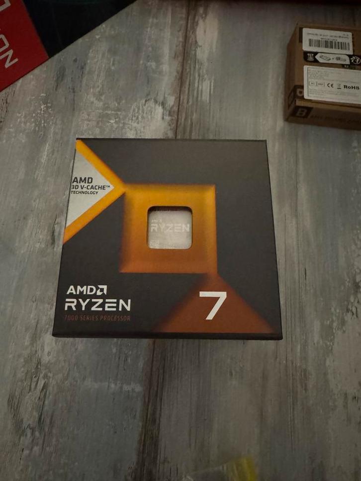 AMD Ryzen 7 7800X3D CPU, Computers en Software, Processors, Zo goed als nieuw, 8-core, 4 Ghz of meer, Ophalen of Verzenden